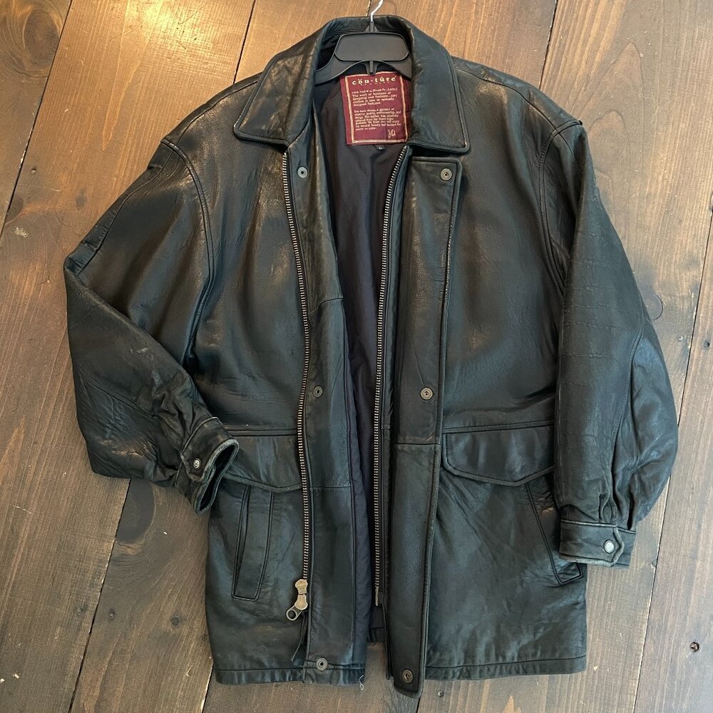 Vintage Leather Jacket by J.Park